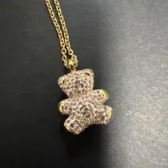 SWAROVSKI Teddy Bear ネックレス スワロフスキー 熊