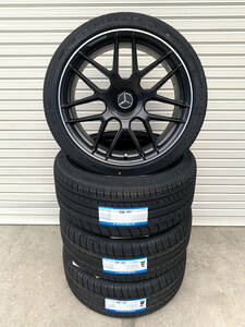 Benz ベンツ W205 C-Class 等 C11M 20インチ マットブラック アルミホイール タイヤ set 4本 225/35R20 245/35R20 8.5J 9.5J ET45 _