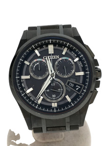 CITIZEN◆ダイレクトフライト/アテッサ/ソーラー腕時計/アナログ/ステンレス/BLK/GRY/H610-T019706