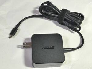 【動作確認済】ASUS ACアダプタ ADP-45EW USB-C 5V/3A, 9V/3A, 20V/2.25A出力 最大45W ZenBook UX390UA 純正標準付属品　USB-C PD