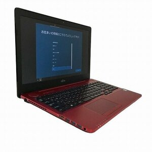 SMG53956相 富士通 FMVA53A3R Core i7-6700HQ メモリ8GB HDD1TB ノートPC 現状品 OS再インストール済み 直接お渡し歓迎