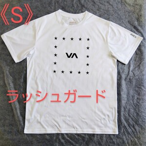 [訳あり] RVCA ルーカ Tシャツ ラッシュガード VAロゴ 水陸両用 サーフ/サーフィン ジム/トレーニング Sサイズ