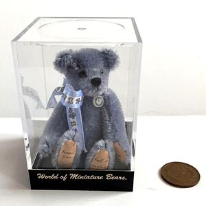 World of Miniature Bears ミニチュアベア　MAX　Pelet&Mohair　ワールドオブミニチュアベアーズ　テディベア