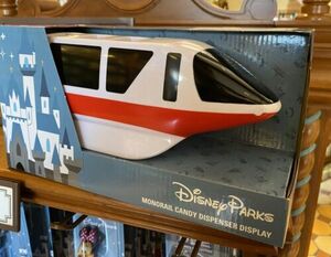 Disney Parks Red Monorail Pez Candy Dispenser Display Plastic 海外 即決