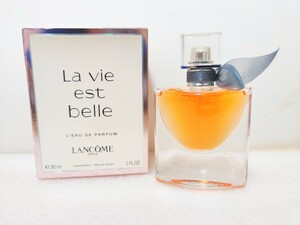 【ほぼ未使用】【送料無料】 ランコム ラヴィエベル EDP・SP 30ml LA VIE EST BELLE L’EAU DE PARFUM LANCOME