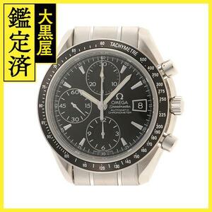 OMEGA　オメガ　スピードマスター　デイデイト　3210.50.00　SS　ブラック　メンズ　自動巻き　2148103686238【432】