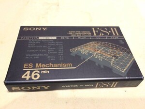 琉■■11214■未使用■ SONY ES Ⅱ 46分 ハイポジション C-46ES2 ソニー カセットテープ