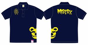 限定品hide ポロシャツ MISERY ネイビー×イエロー レモネード Lemonade 新品未開封 X JAPAN サイコベアー