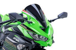 MRA/エムアールエー スクリーン レーシング ブラック Ninja ZX-25R/SE 20-21【MR688K】