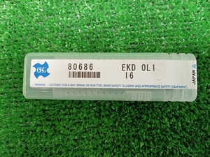 未開封 未使用品 OSG オーエスジー 16mm ハイスエンドミル 2刃キー溝用 EKD-OL1-16 【4】