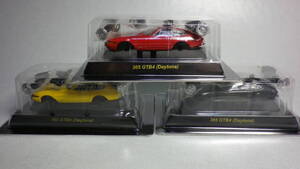 ★1/64 京商 サークルK サンクス 限定 Ferrari 365 GTB4 (Daytona) ３台コンプ デイトナ フェラーリ ミニカコレクション★