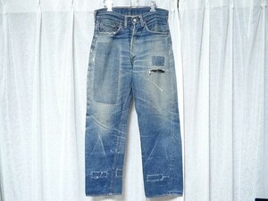 希少 ビンテージ Levis 501 66前期 スモールe デニム ジーンズ 刻印6 レトロ 当時物 現状