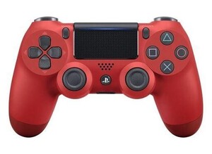 中古PS4ハード ワイヤレスコントローラDUALSHOCK4 マグマ・レッド[新型](CUH-ZCT2J11)