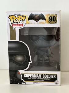 ☆SUPERMAN SOLDIER(スーパーマン ソルジャー)/BATMAN&SUPER MAN/兵士/ポップ /ビニールフィギュア/POP !/FUNKO (ファンコ )