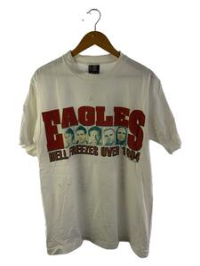 GIANT◆EAGLES/94年/90s/Tシャツ/L/コットン/WHT