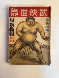 貴重 大正十年 武侠世界 相撲画報 臨時増刊 夏場所号 大正 雑誌 コレクション アンティーク 大相撲 横綱 大関