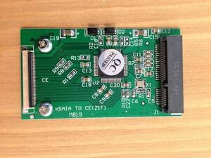 ◆◇ mSATA SSD→ZIF/CE変換アダプタ MSATA2ZIF ◇◆C