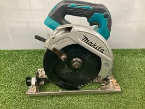 【ジャンク品】【0926】★makita(マキタ) 165㎜ 18v充電式マルノコ 青(本体のみ) HS610DZ　ITTXY64T8K64