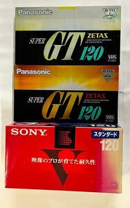 ☆未開封☆ビデオテープ　5本セット☆SONY3本パック☆Panasonic2本