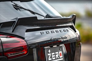 ゼロ デザイン ポルシェ カイエン 958 リア ゲート スポイラー PORSCHE CAYENNE エアロ パーツ ZERO DESIGN