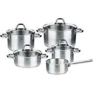 フィスラー Fissler 鍋 シルバー セット 両手4点 片手1点 33-118-05 新品未使用