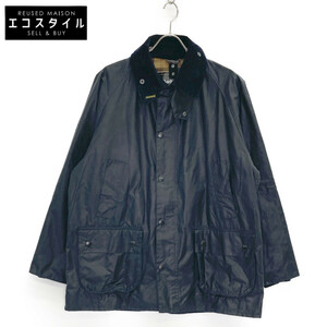 Barbour バブアー MWX0018NY9142 ネイビー bedale classic waxed jacke ネイビー 42 ジャケット コットン メンズ 中古