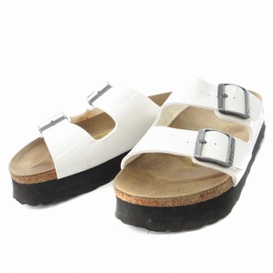 ビルケンシュトック BIRKENSTOCK パピリオ Papillio コンフォートサンダル 厚底 靴 シューズ 24.5cm 白