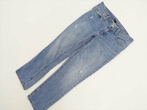 美品 ギャップ GAP デニムスリムパンツ ブルー