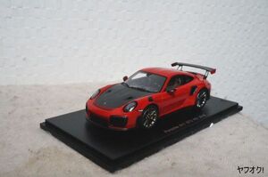 スパーク ポルシェ 911 GT2 RS 2018 1/43 ミニカー 赤