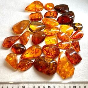 1円〜!!大量!!(天然本琥珀おまとめ1022.5ct)d 約204.5g ルース 裸石 宝石 ジュエリー jewelry アンバー amber こはく コハク w1 E15