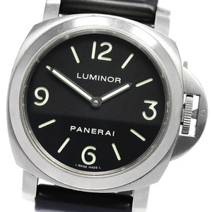 パネライ PANERAI PAM00176 ルミノール ベース 手巻き メンズ _837333