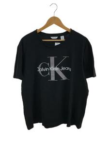 Calvin Klein◆Tシャツ/XL/コットン/BLK/プリント