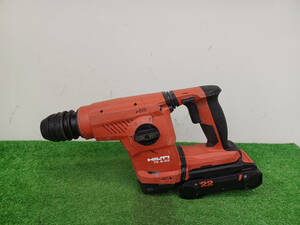 【中古品】HILTI 充電式ロータリーハンマードリル TE6-22 バッテリー1個付 電動工具/ITMFZA44L09S