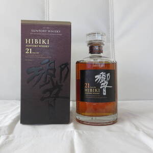 【新品】SUNTORYサントリーウイスキー 響 HIBIKI 21年 700ml 箱付き