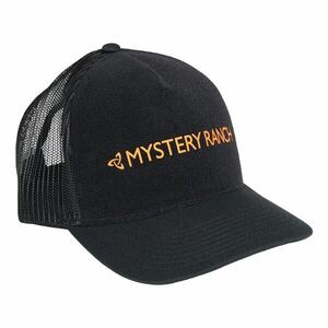 MYSTERY RANCH ミステリーランチ ロゴフロントトラッカーハット ブラック メッシュ キャップ