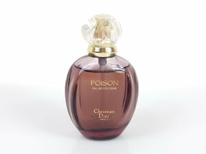 残多　クリスチャン・ディオール　Christian Dior　プアゾン　POISON　オーデコロン　スプレー　50ml　残量：9割　YK-3857