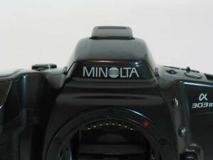 #即決！　MINOLTA　α-303si　ジャンク　外観美品　#02721377