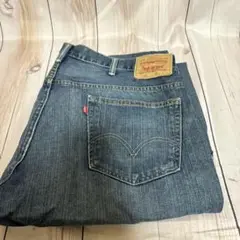 ② W38 levis リーバイス 569 ダメージ バギーワイド テーパード