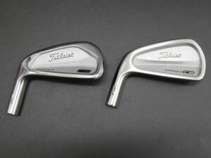 Titleist タイトリスト　CB 712　アイアン　#4 #7　ヘッドのみ　2点セット　レフティー