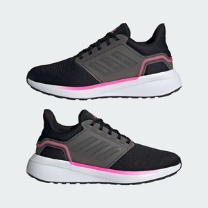 未使用即決 adidasアディダス EQ19 RUN 25.0cm ブラックピンク H00933