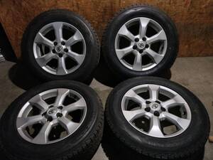 TOYOTA ヴァンガード　　１７．７J PCD114,3/5H ET＋45 DUNLOP　WINTER MAXX　SJ8　225/65R17　バリ溝　ハリアー