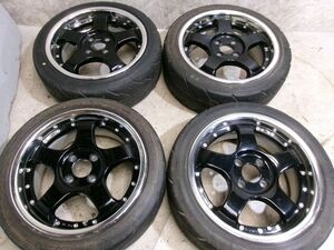 ★送料無料!★SSR プロフェッサー SP1-R 15インチホイール 6.5J+40 4穴 PCD100 4本 / 4KR11-926