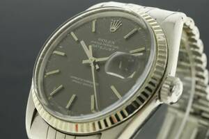 VMPD6-816-1 ROLEX ロレックス 腕時計 1601 オイスターパーペチュアル デイトジャスト 23番台 7桁 約82g メンズ シルバー 動作品 中古