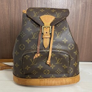 ルイヴィトン LOUIS VUITTON モノグラム リュックサック バックパック モンスリMM