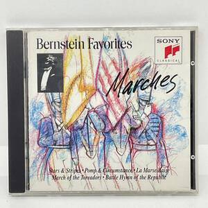 中古 クラシック CD Bernstein Favorites・MARCHES バーンスタイン SONY