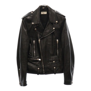 SAINT LAURENT PARIS サンローランパリ 13SS L01 クラシック モーターサイクル ダブルライダース ジャケット ブラック 313504