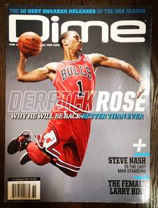 2012 JUL DIME MAGAZINE #69 DERRICK ROSE / ダイム 雑誌 デレック ローズ NBA Basketball, Jordan, Nike, Adidas, NBA