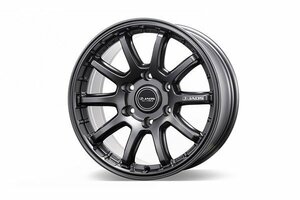 JAOS ジャオス TRIBE CROSS 17×8.0J+20 6H 139.7 マットガンメタリック 17インチ 鋳造1ピースホイール 1本