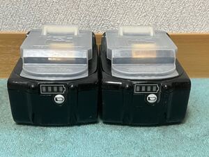 マキタ　Makita 純正　2個　Li-ion バッテリー　BL1860B 6.0Ah 18V マキタバッテリーマキタインパクトドライバー　動作品　美品3