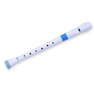 NUVO Recorder FGREBLJP White/Blue ジャーマン式ソプラノリコーダー〈ヌーヴォ〉